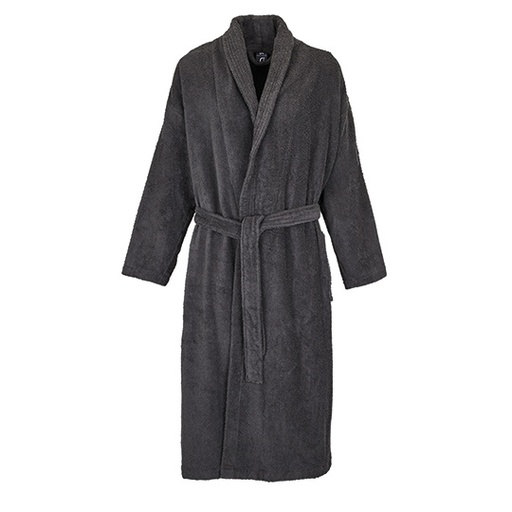 Szlafrok unisex L910 - Dark Grey (Solid)