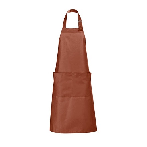 Fartuch Dlugi Poliester Bawelna L990 - Brown