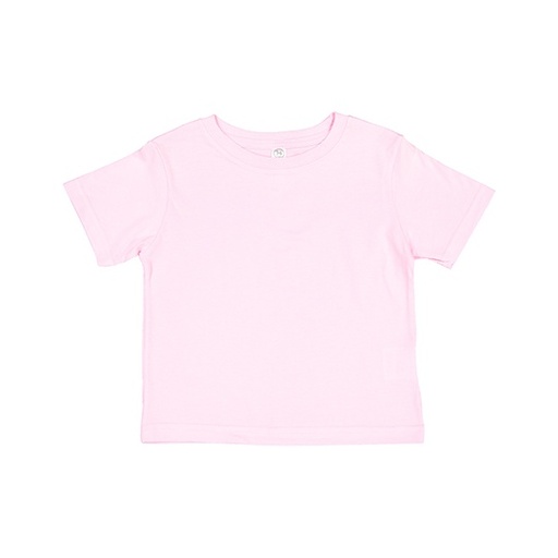 Koszulka Dziecieca Klasyczna Bawelna Czesana LA3321 - Pink