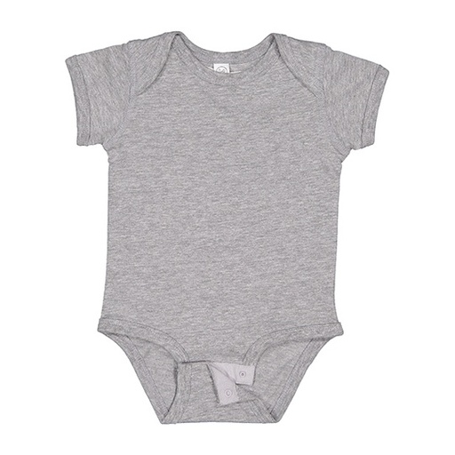 Body Niemowlęce Bawełniane LA4424N - Heather Grey