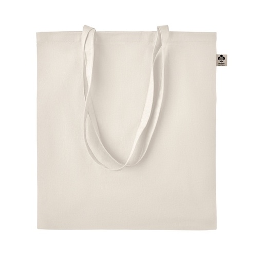 [LB04091-1000352065] Torba Bawełniana Organiczna Długie Uchwyty LB04091 - Natural