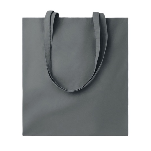 Torba na zakupy Ibiza z długimi uchwytami LB04101 - Charcoal Grey (Solid)