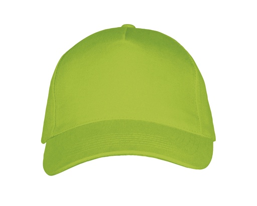 [LC00594-1000125524] Czapka pięciopanelowa LC00594 - Lime