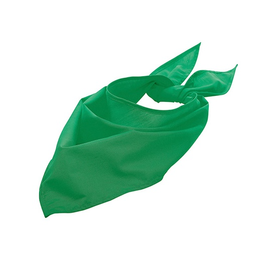 Bandana Trójkątna Mieszanka Poliester Bawełna LC01198 - Kelly Green