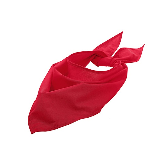 Bandana Trójkątna Mieszanka Poliester Bawełna LC01198 - Red