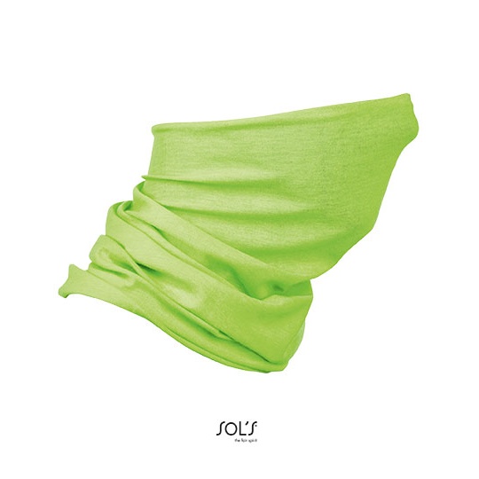 Komin wielofunkcyjny bezszwowy Bolt - Apple Green