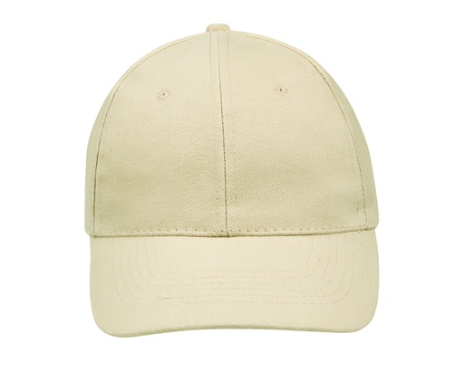 [LC88100-1000125573] Czapka 6-panelowa z regulacją LC88100 - Beige