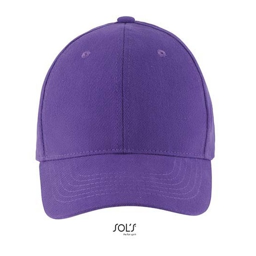 Czapka 6-panelowa LC88100 - Dark Purple