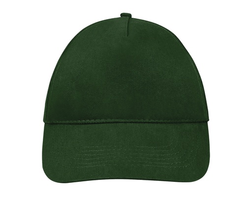 Czapka 5-panelowa Lekka Bawełniana LC88110 - Bottle Green