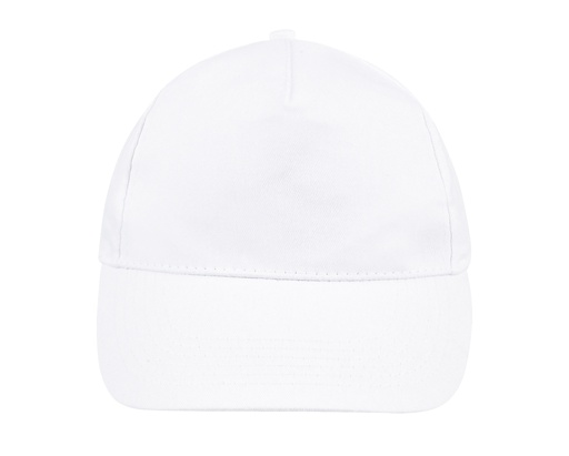 Czapka 5-panelowa Lekka Bawelniana LC88110 - White