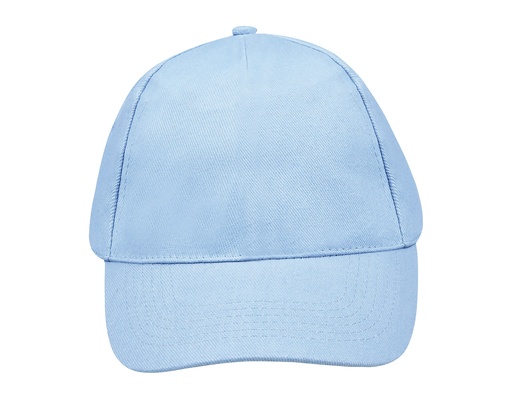 Czapka Pieciopanelowa Bawelniana LC88119 - Sky Blue