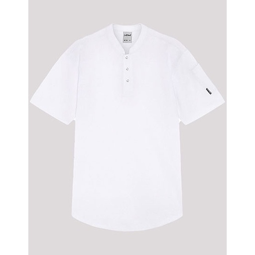 Koszula kucharska slim LF130 - White