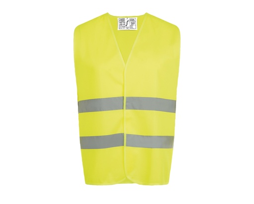 Kamizelka Ostrzegawcza Unisex z Odblaskami LP01691 - Neon Yellow