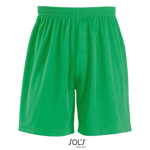 Szorty Meskie Klasyczne Poliester LT01221 - Bright Green