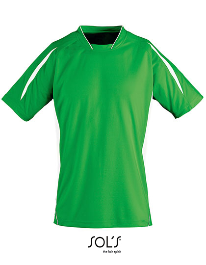 Koszulka z krótkim rękawem Maracana 2  - Bright Green & White