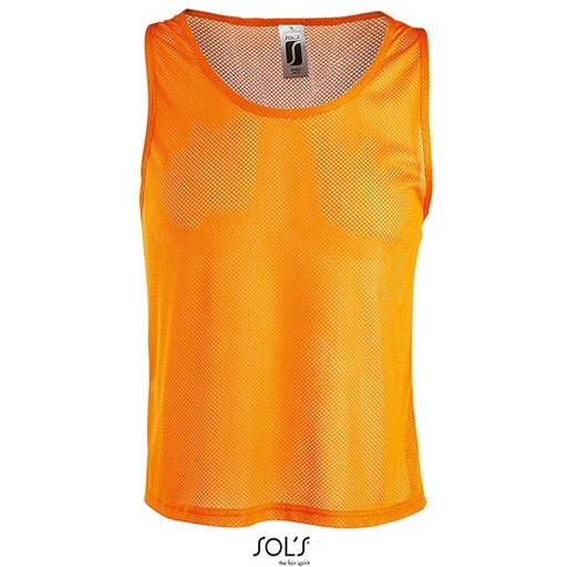 Koszulka siatkowa bez rękawów LT90210 - Orange