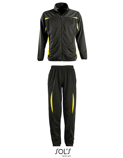 Dziecięcy dres klubowy Camp Nou  - Black & Lemon