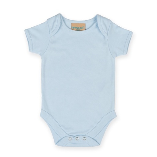 Body Krótki Rękaw Bawełniane Interlock LW055 - Pale Blue