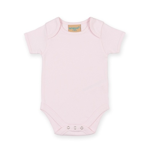 Body Krotki Rekaw Bawelniane Interlock LW055 - Pale Pink