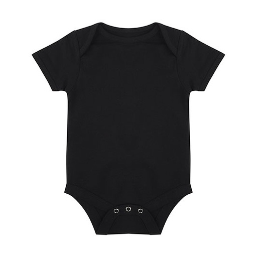 Body niemowlęce krótkim rękawem LW500 - Black