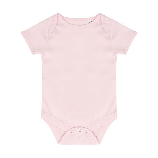 Body niemowlęce krótkim rękawem LW500 - Pale Pink