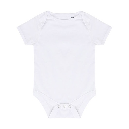 Body Krótki Rękaw Bawełniane LW500 - White
