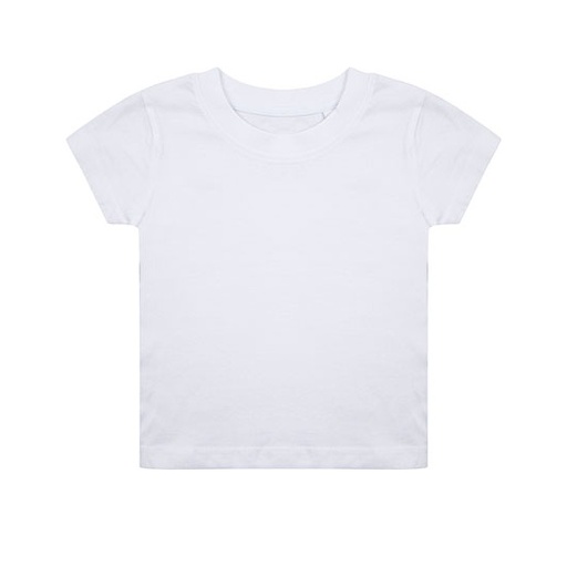 T-shirt z bawełny, krótki rękaw LW620 - White