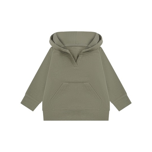Bluza Dziecieca z Kapturem Regenerowana Bawelna Poliester Recykling LW802 - Khaki