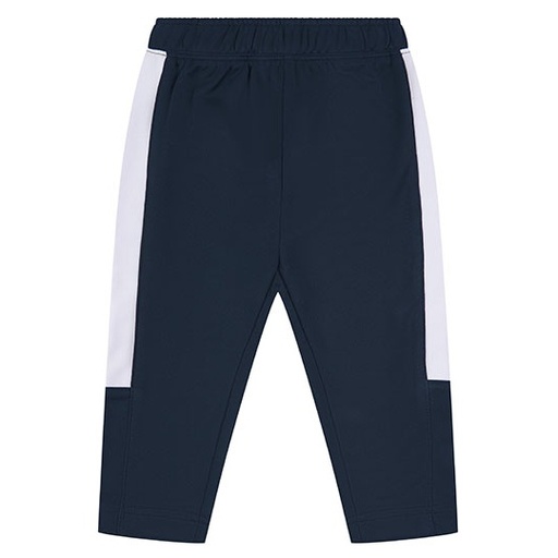 Spodnie Dresowe Dziecięce Poliestrowe LW830 - Navy & White