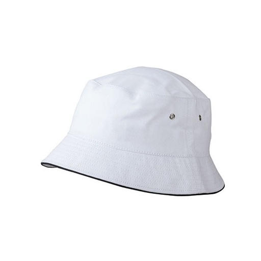 Kapelusz rybacki MB012 - White & Navy