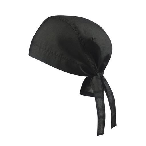 Bandana wiązana z szerokim pasem MB041 - Black
