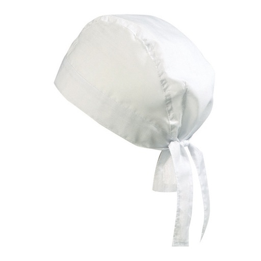 Bandana wiązana z szerokim pasem MB041 - White