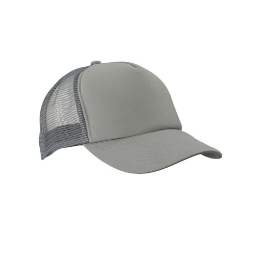 5-panelowa czapka z siatki snapback MB070 - Dark Grey