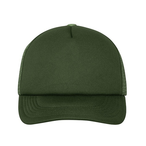 Czapka Snapback 5-panelowa Siateczkowa MB070 - Dark Olive