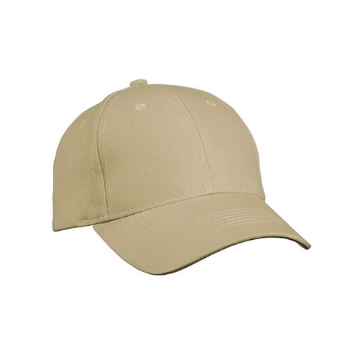 [MB091-1000128526] Czapka 6-panelowa MB091 - Beige