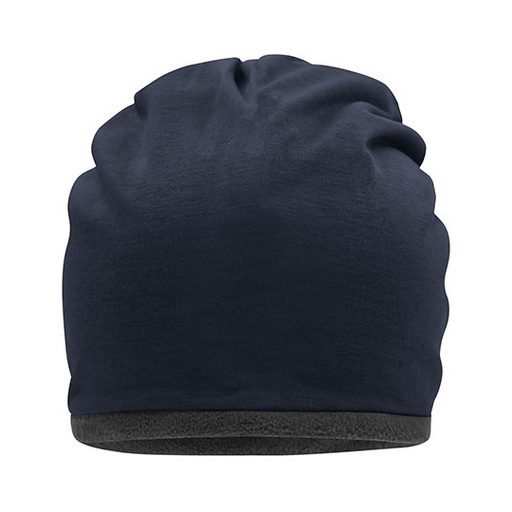 Czapka Polarowa MB7131 - Navy & Carbon