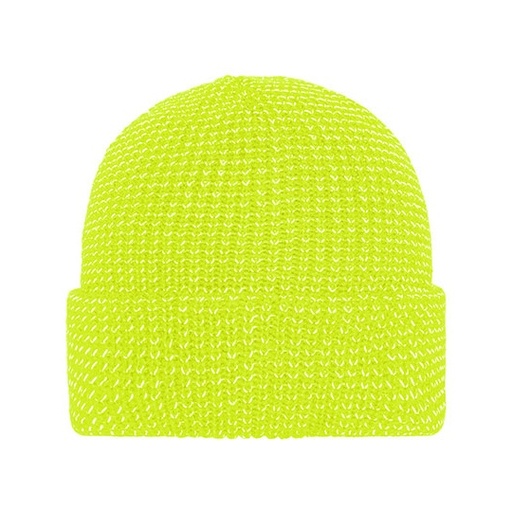 [MB7142-1000348180] Czapka zimowa z odblaskowymi elementami MB7142 - Bright Yellow