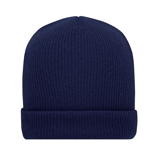 Czapka Zimowa Dzianinowa Ciepla MB7145 - Navy