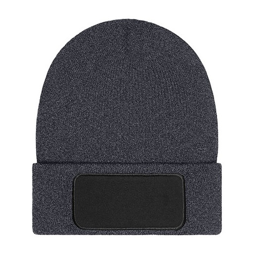 Czapka beanie MB7407 - Dark Grey Melange