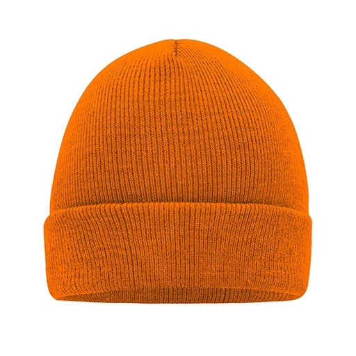 Czapka Dwuwarstwowa Dzianinowa MB7500 - Orange