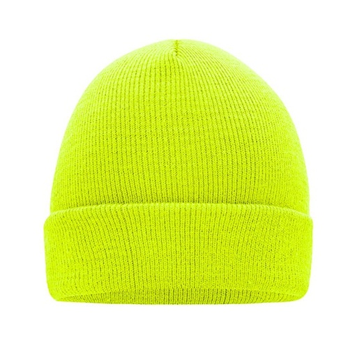 Czapka Dwuwarstwowa Dzianinowa MB7500 - Bright Yellow