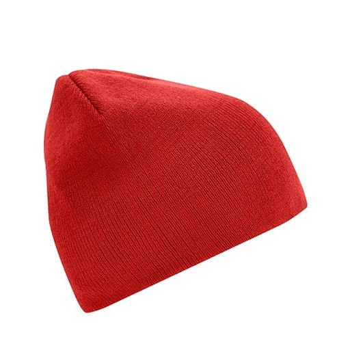 [MB7580-1000211568] Czapka dzianinowa dwuwarstwowa MB7580 - Red