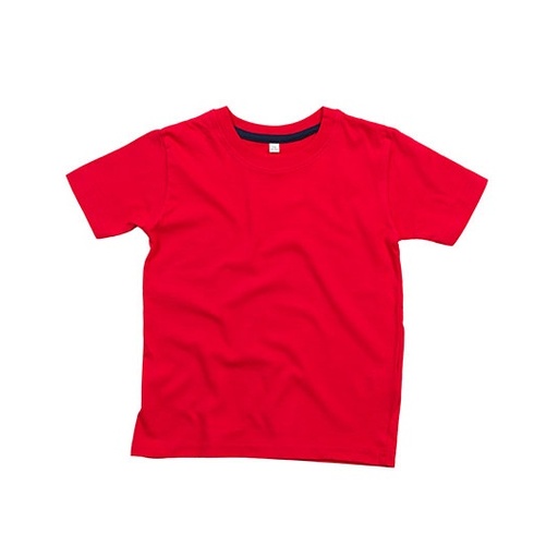 Koszulka Dziecięca Klasyczna Bawełniana MK15 - Red & Navy