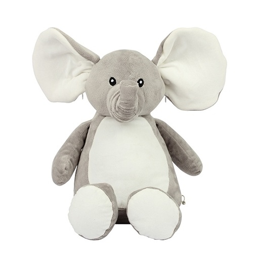Pluszowy slon z zamkiem MM558 - Grey