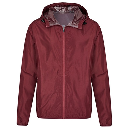 Kurtka Klasyczna Wiatroszczelna Wodoodporna MY1010 - Burgundy