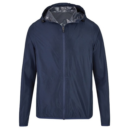 Uniseksowa kurtka wiatrówka z kapturem MY1010 - Navy