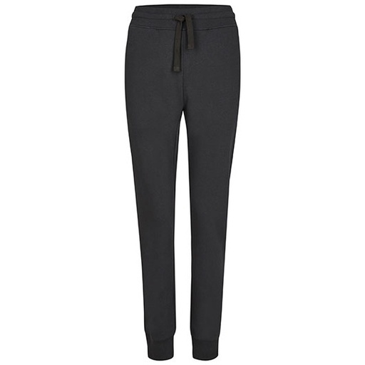 Damskie spodnie dresowe z kieszenią na zamek MY1120 - Black