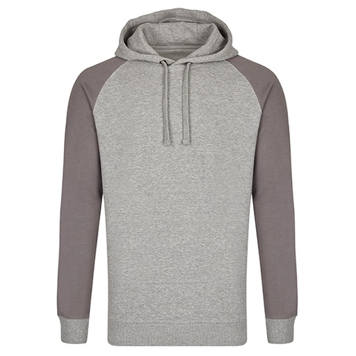 Bluza męska bez kieszeni MY611 - Heather Grey & Grey Solid