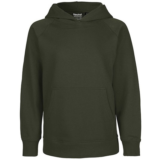 Bluza dziecięca z kapturem NE13101 - Military