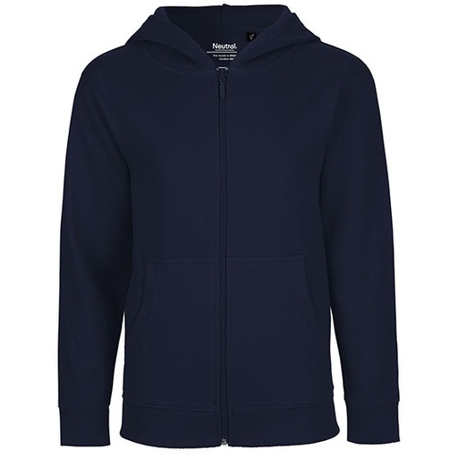 Bluza dziecięca zapinana na zamek NE13301 - Navy